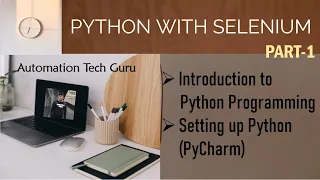 Introduction and setup python with selenium Part-1 Learn Selenium Automation with Python PyCharm