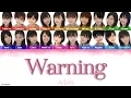 Lagu AKB48 - Warning (Kanji/Romaji/English Lyrics)