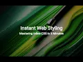 Instant Web Styling Mastering Inline CSS in 5 Minutes
