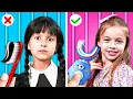 Download Lagu Wednesday vs Barbie in Jail 🚔 Cool Parenting Hacks