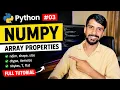 NumPy Array Properties in Python ndim shape size dtype Explained NumPy Tutorial