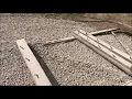 OldGuyDIY DIY 50 No Weld ATV Tractor Drag Harrow 4x4 s T-Posts To Level Smooth Gravel Driveway
