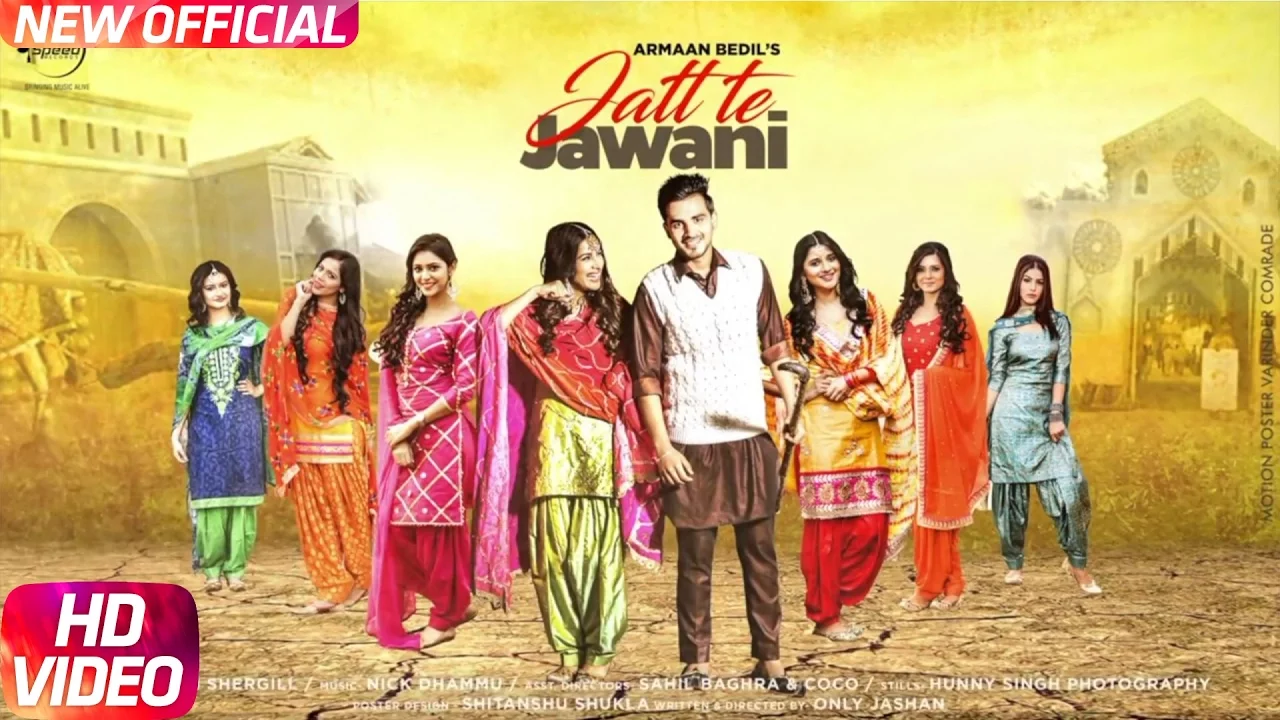 Jatt Te Jawani (Official Video)| Armaan Bedil | Sara Gurpal | Jashan Nanarh | Speed Records