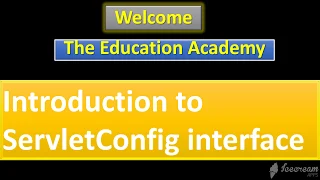 What is ServletConfig Interface in Servlet in Hindi by Niketank Mogha Sir