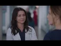 Amelia Meredith and Cass Grey s Anatomy season 22x18 scene 3