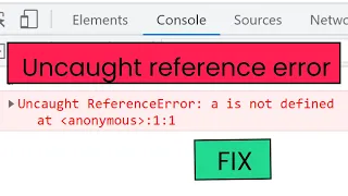 How to fix Uncaught ReferenceError x is not defined in JavaScript