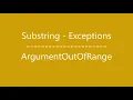 C String Functions - Substring