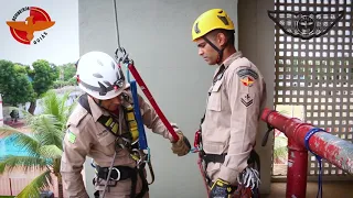 TÉCNICA DE DESCIDA COM VÍTIMA "ALPINISTA | CSALT-GO