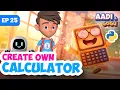Create Own Calculator Ep 25 Coding for Kids