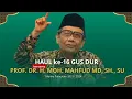 KESEJAHTERAAN RAKYAT HARUS DINOMOR SATUKAN - Prof. Dr. H. Moh. Mahfud MD, SH., SU