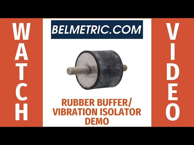 Rubber Buffer/Vibration Isolator Demonstration