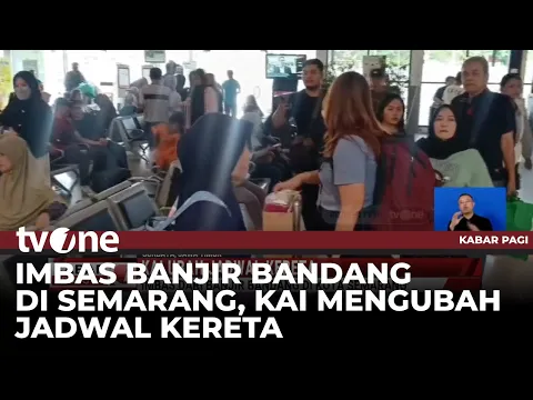 Terdampak Banjir, Jadwal Kereta Tujuan Malang dan Surabaya Terlambat