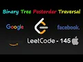 LEETCODE - 145 Binary Tree Postorder Traversal Easy solution