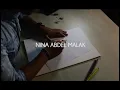 Nina Abdel Malak - Khallini Bel Jaw ( Drawing by Bilal Esmail ) نينا عبد الملك - خليني بالجو