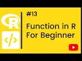 R Tutorial - 13