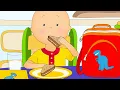 Caillou s School Morning Routine Funny Animated Caillou Cartoons for kids Caillou