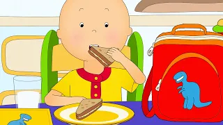 Caillou s School Morning Routine Funny Animated Caillou Cartoons for kids Caillou