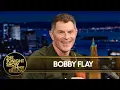 Bobby Flay Makes a Bloody Mary with Jimmy s Homegrown Tomatoes Talks Club Run-in with Madonna