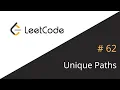LeetCode 62 Unique Paths JavaScript Live Coding
