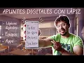 Toma apuntes digitales con lapiz digital en tu Smartphone o Tablet