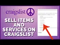 How to Sell on Craigslist 2023