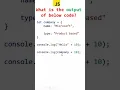 String concatenation in javascript Javascript interview questions
