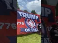 Trump Supporters Await His Expected Surrender Near Atlanta Jail