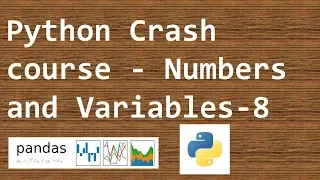DataAnalysis with Python pandas - Python crash course
