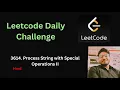 Process String with Special Operations II Leetcode - 3614