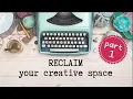 Craft clutter Reclaim your creative space