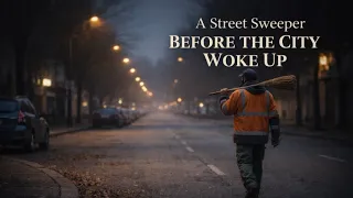 a street sweeper before the city woke up echoes of silent lives