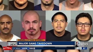 Multiple Vegas gang members indicted one still being sought