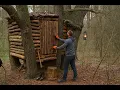 Lagu Building a log cabin above ground
