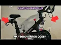How To Fix Peloton Bike Plus S0001 Error Code