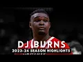 DJ Burns 2023-24 NC State Wolfpack Highlights