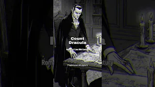Count Dracula Romania Late 19th Century HorrorStoryHistory CountDracula ScaryStories 