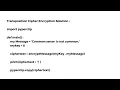 CRACKING CODES WITH PYTHON TRANSPOSITION CIPHER ENCRYPTION