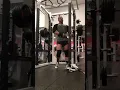 High Bar Squats 475 lbs 5 x 3