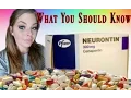 Gabapentin Neurontin What you should know