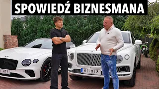 💰Z życia przedsiębiorcy: 50-letni Marcin jest… mechanikiem! Dwa Bentleye, nowy Mercedes, itp.: