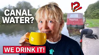We Drink Canal Water (But Is It Safe)? ☕💧 | Widebeam Boat Ep 408