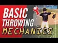Basic Throwing Mechanics Baseball Drills