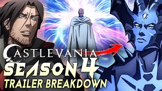castlevania season 4 official trailer breakdown easter eggs explained 