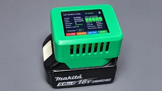 Chế Tool Xóa Lỗi Mở Khóa Pin Makita Nháy 2 Đèn | ESP32-S3 Cảm Ứng