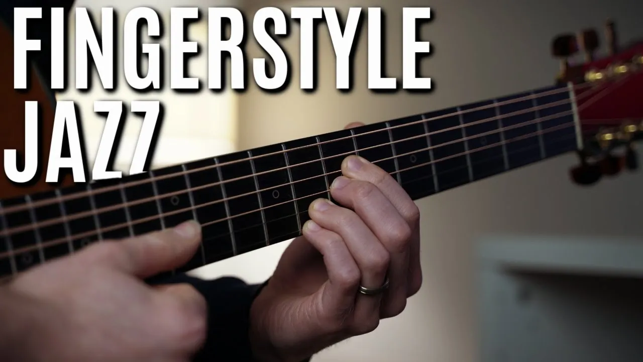 Beautiful FINGERSTYLE Jazz CHORDS (INTERMEDIATE)