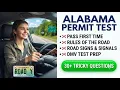 Ace the 2026 Alabama DMV Permit Test Real ALEA Written Exam Questions Answers Today
