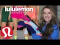 LULULEMON SHORTS HAUL REVIEW dance studio hotty hot speed up track that align more