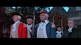 the execution of major john andre from the 1955 movie the scarlet coat 