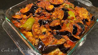 مسقعه باذنجان مصرى اصلى سهله وسريعه وطعم مميز مش هتبطلى تعمليها بالطريقه دى 