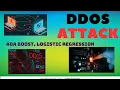 DDOS Attack Distributed Denial of Service ADA BOOST Logistic Regression Python DHS